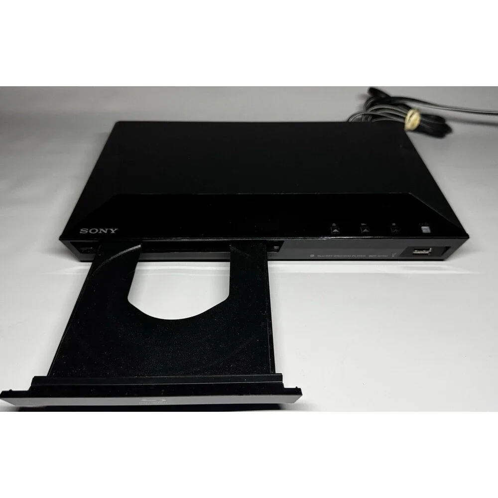 Sony BDP-S1100 Blu-ray Player, Black, USB Input, Blu-ray/DVD, HDMI (TESTED)